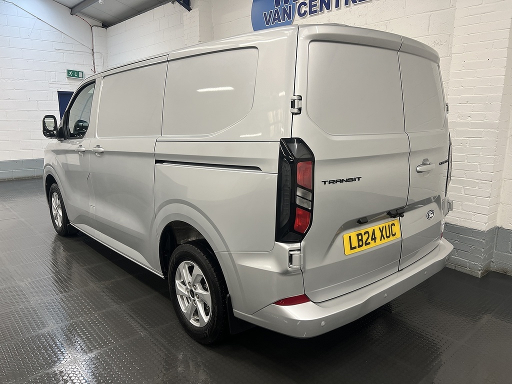 Ford Transit Custom 2.0 280 Ecoblue Limited Panel Van Manua LB24XUC Silver #4