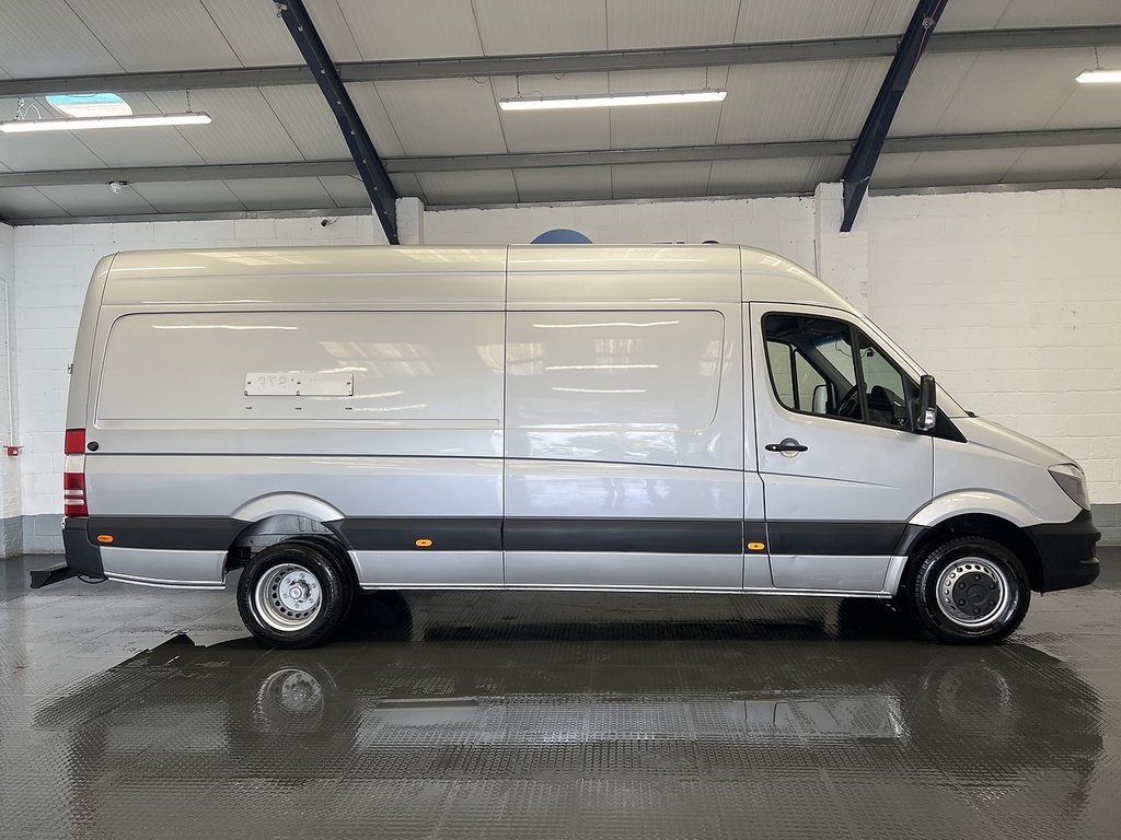 Mercedes-Benz Sprinter Sprinter 2.1 514 Cdi Blueefficiency Panel Van MX18FNY White #6
