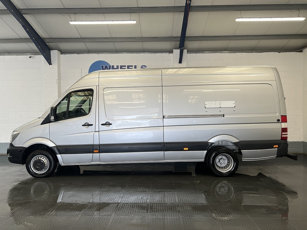 Mercedes-Benz Sprinter Sprinter 2.1 514 Cdi Blueefficiency Panel Van MX18FNY White #2