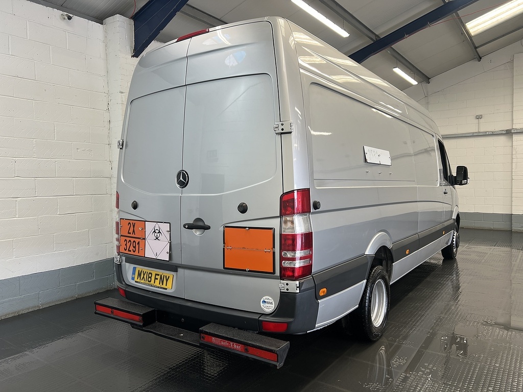 Mercedes-Benz Sprinter Sprinter 2.1 514 Cdi Blueefficiency Panel Van MX18FNY White #5