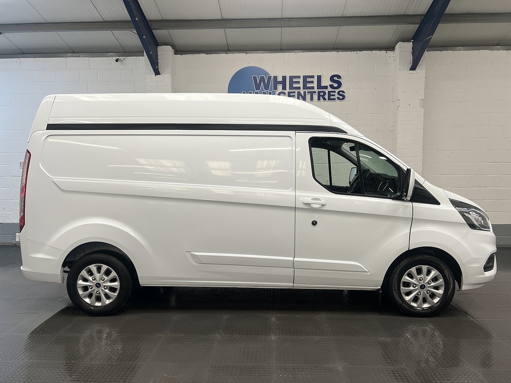 Ford Transit Custom 2.0 300 Ecoblue Mhev Limited Panel Van MT72VKD White #6