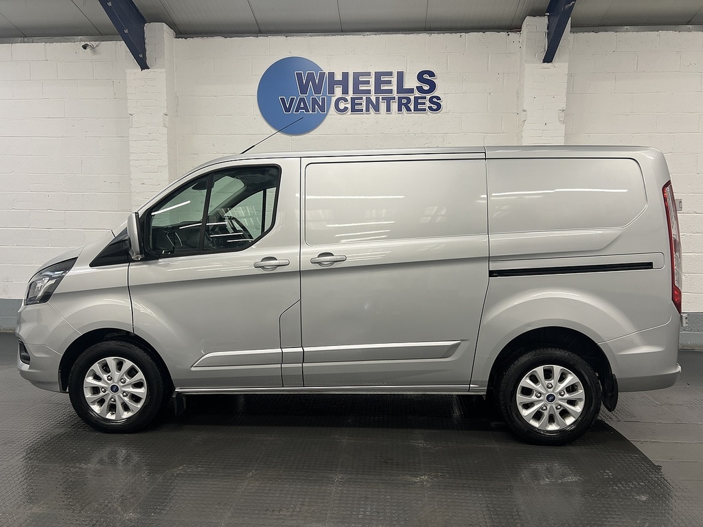 Ford Transit Custom 2.0 280 Ecoblue Limited Panel Van Manua YR21VKK Silver #2