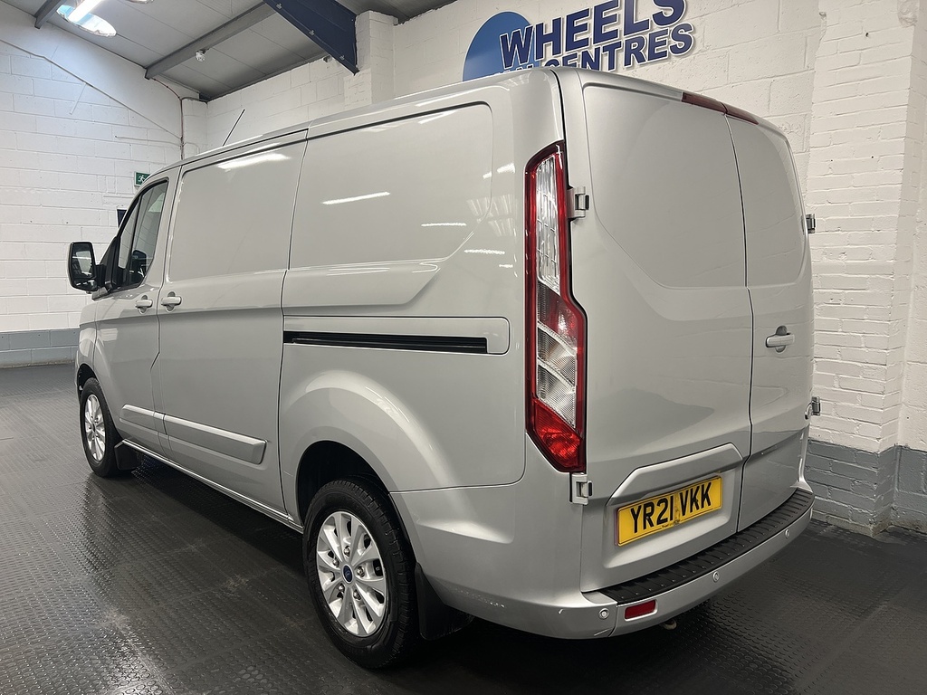 Ford Transit Custom 2.0 280 Ecoblue Limited Panel Van Manua YR21VKK Silver #3