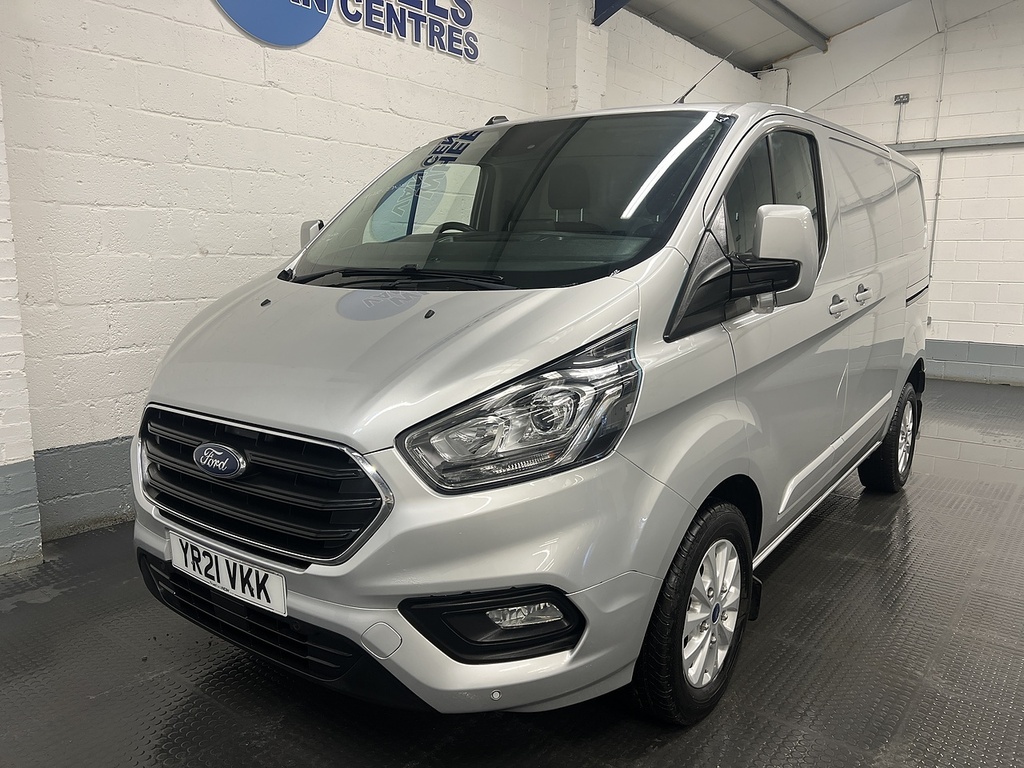 Ford Transit Custom 2.0 280 Ecoblue Limited Panel Van Manua YR21VKK Silver
