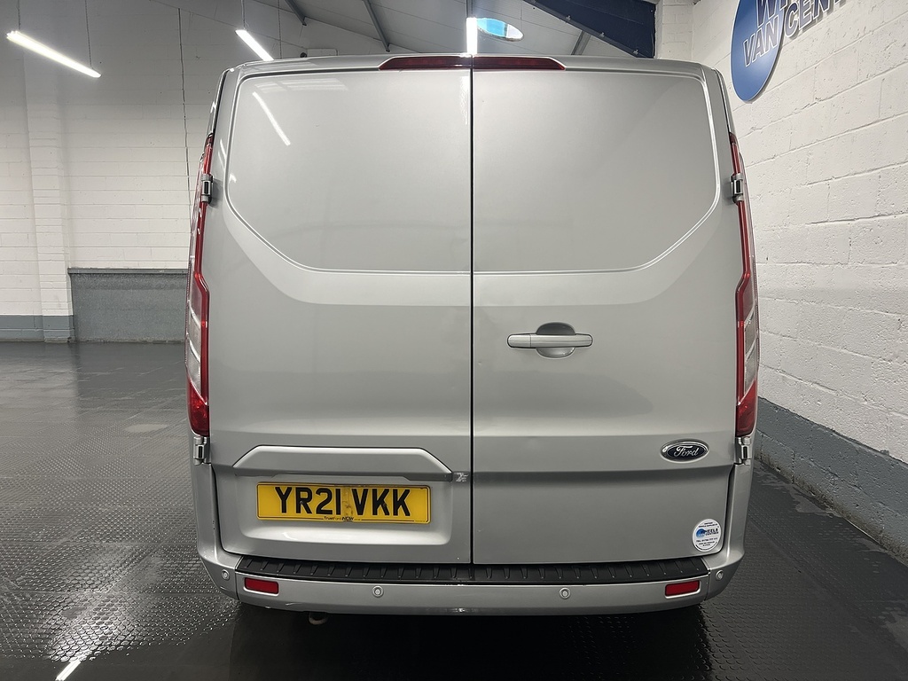 Ford Transit Custom 2.0 280 Ecoblue Limited Panel Van Manua YR21VKK Silver #4