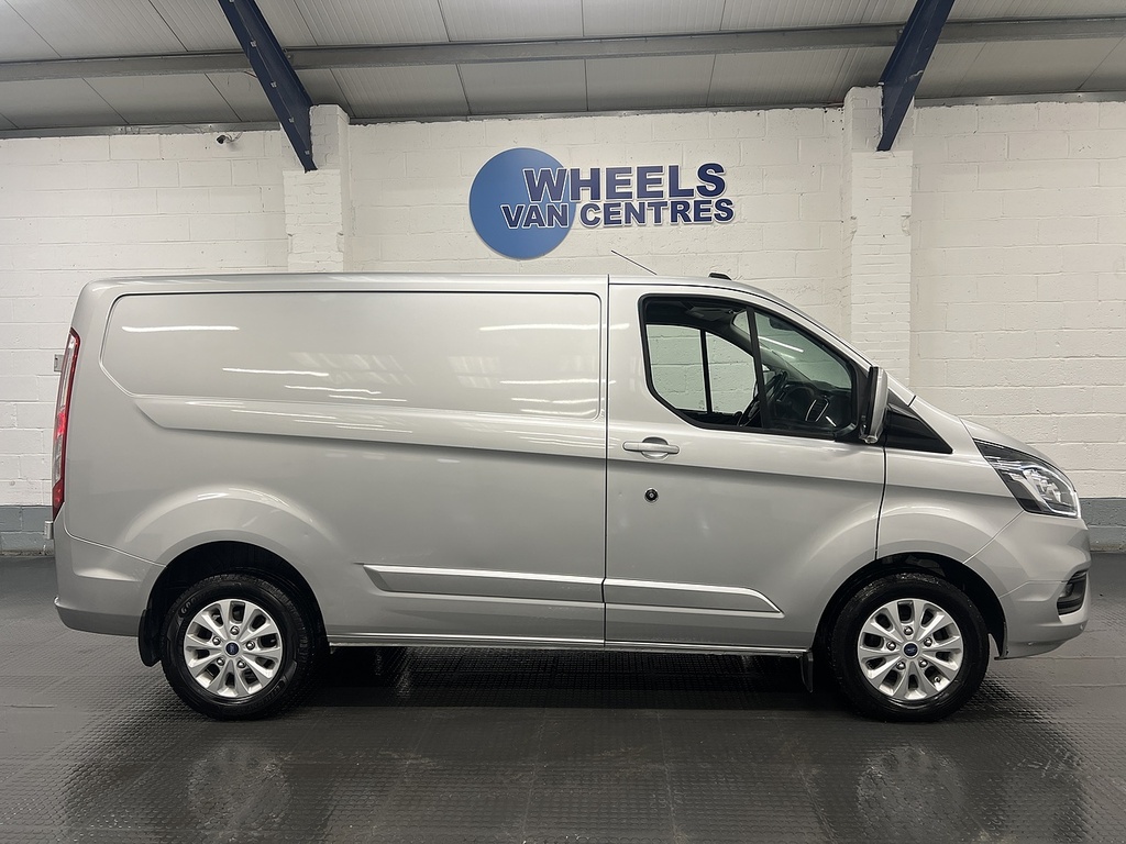 Ford Transit Custom 2.0 280 Ecoblue Limited Panel Van Manua YR21VKK Silver #6