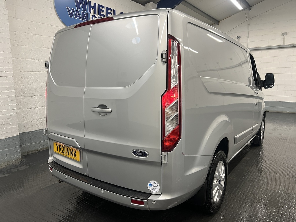 Ford Transit Custom 2.0 280 Ecoblue Limited Panel Van Manua YR21VKK Silver #5