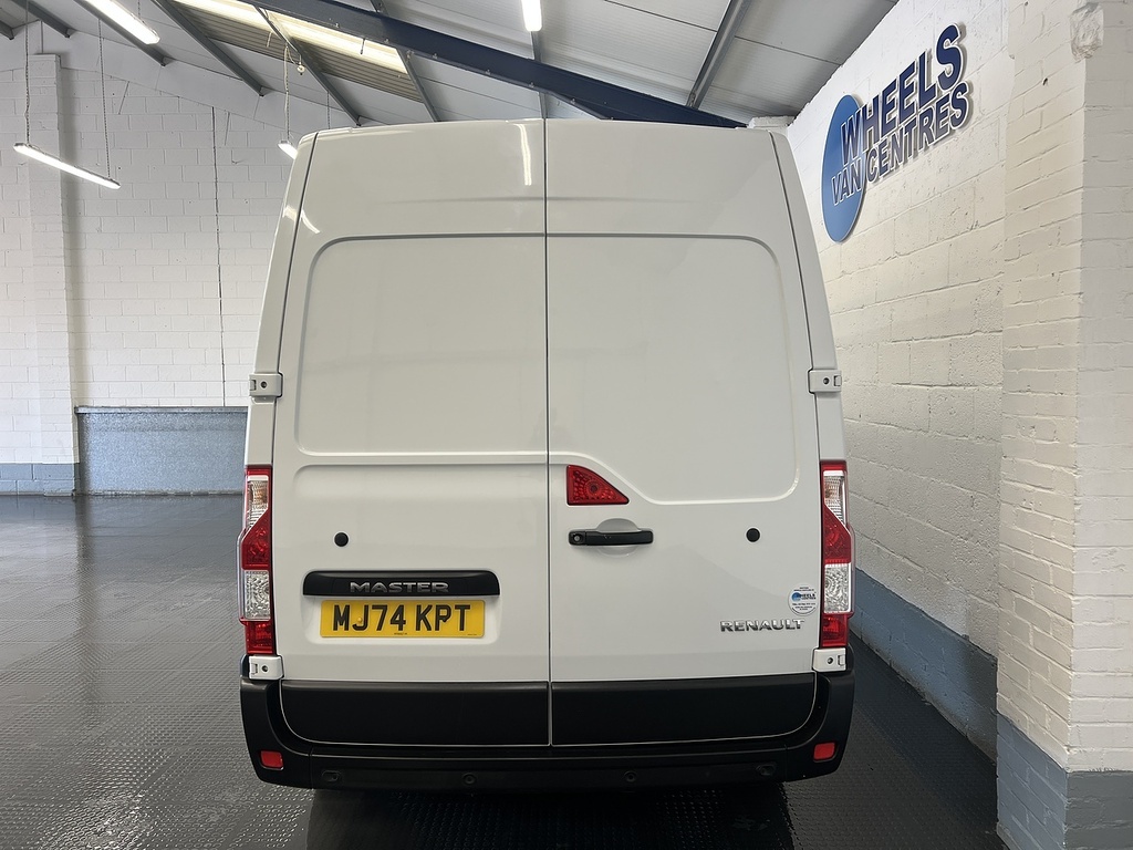 Renault Master 2.3 Dci 35 Advance Panel Van Fwd MJ74KPT White #4