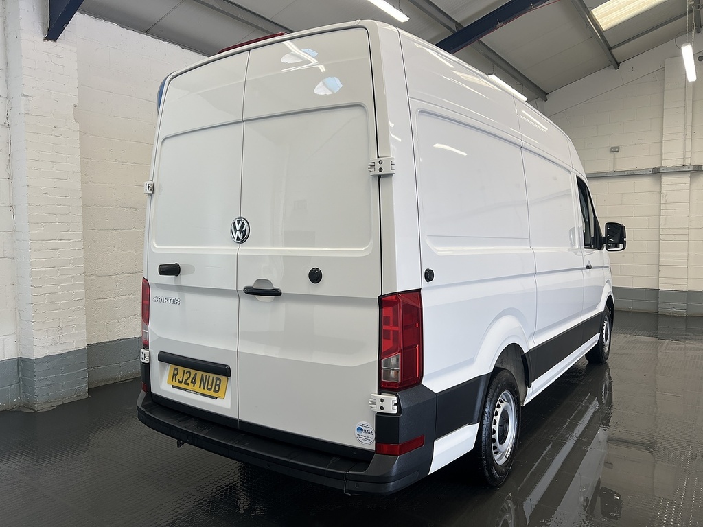Volkswagen Crafter 2.0 Tdi Cr35 Commerce Plus Panel Van Ma RJ24NUB White #5