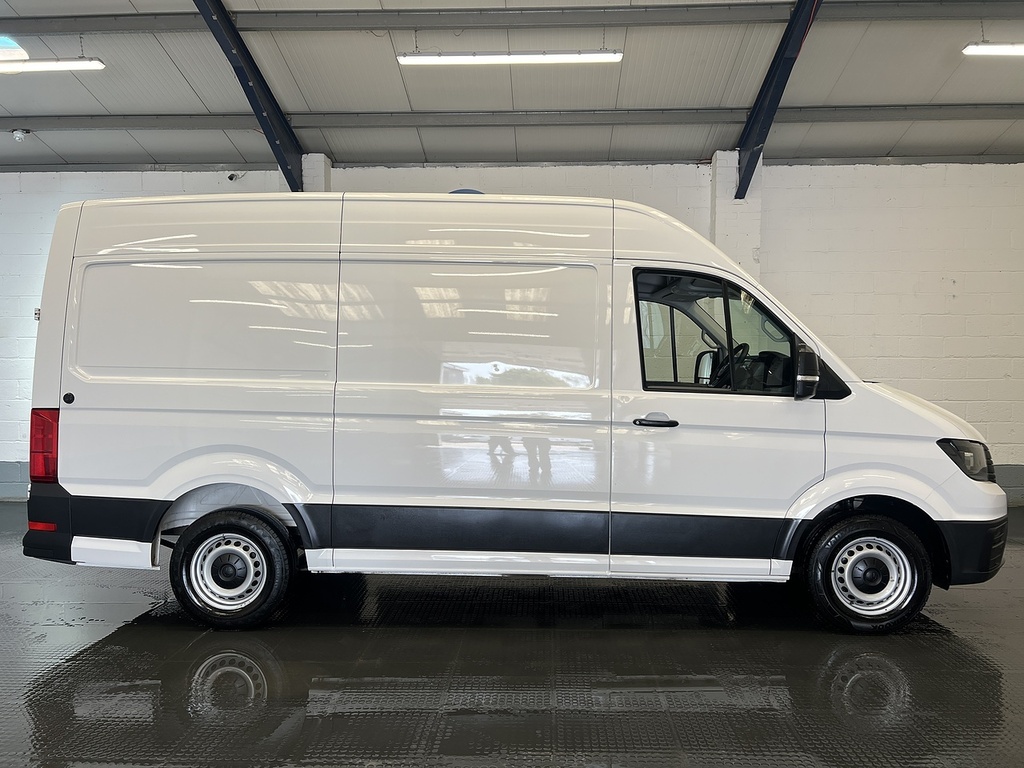 Volkswagen Crafter 2.0 Tdi Cr35 Commerce Plus Panel Van Ma RJ24NUB White #6