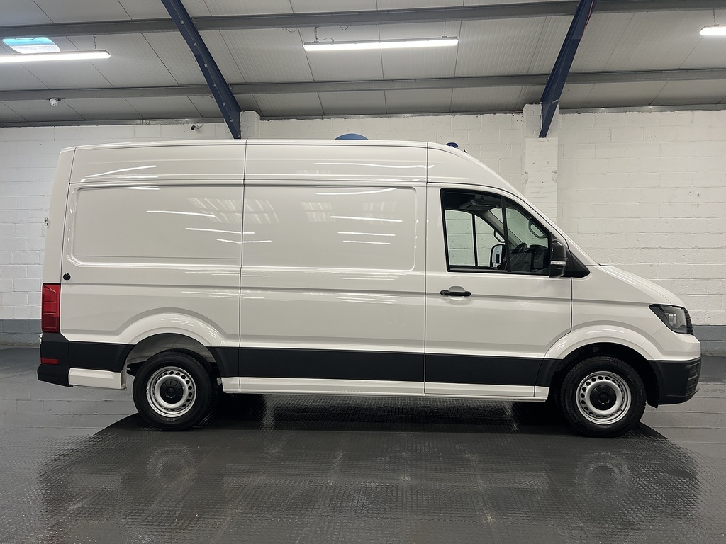 Volkswagen Crafter 2.0 Tdi Cr35 Commerce Plus Panel Van Ma RJ24NTE White #6