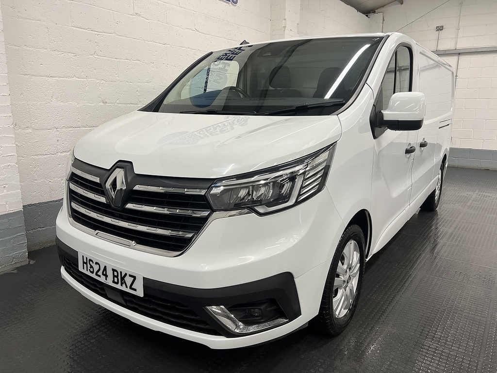 Renault Trafic 2.0 Dci Blue Ll30 Extra Panel Van Manua White