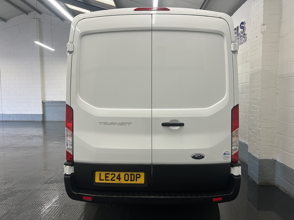 Ford Transit Custom 2.0 350 Ecoblue Trend Crew Van Double Cab Dies LE24ODP White #4