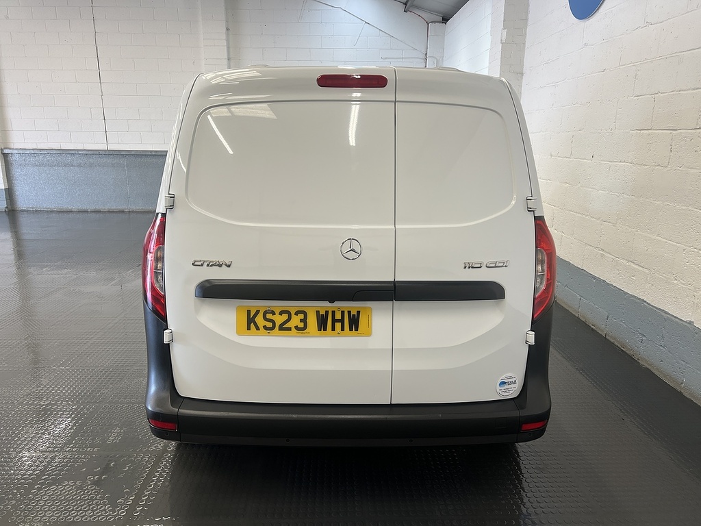 Mercedes-Benz CITAN 1.5 110 Cdi Progressive Panel Van Manua KS23WHW White #4
