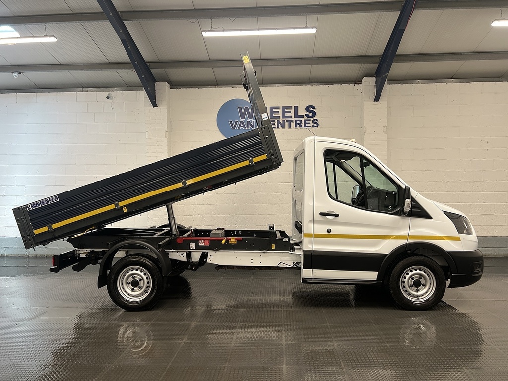Ford Transit Custom 2.0 350 Ecoblue Leader Tipper Fw CV22HPJ White #5