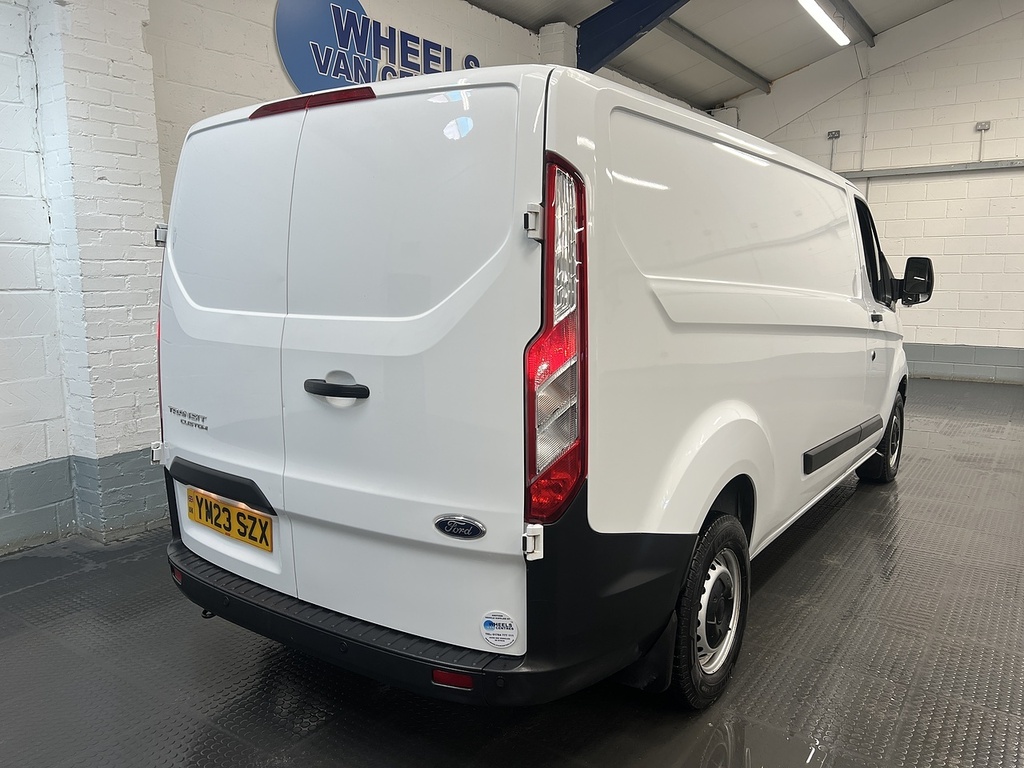 Ford Transit Custom 2.0 300 Ecoblue Leader Panel Van YM23SZX White #5