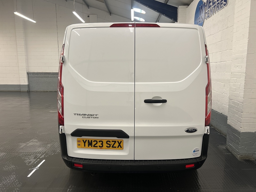 Ford Transit Custom 2.0 300 Ecoblue Leader Panel Van YM23SZX White #4