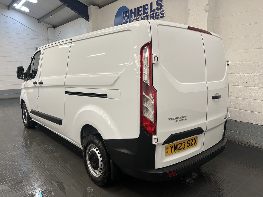 Ford Transit Custom 2.0 300 Ecoblue Leader Panel Van YM23SZX White #3