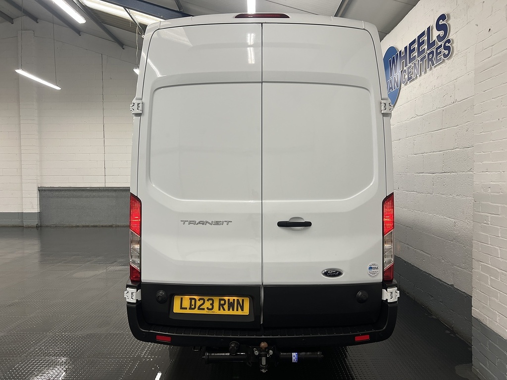Ford Transit Custom 2.0 350 Ecoblue Leader Panel Van LD23RWN White #4