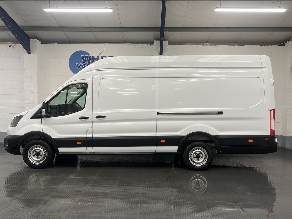 Ford Transit Custom 2.0 350 Ecoblue Leader Panel Van LD23RWN White #2