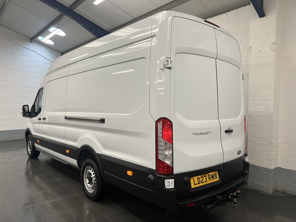 Ford Transit Custom 2.0 350 Ecoblue Leader Panel Van LD23RWN White #3