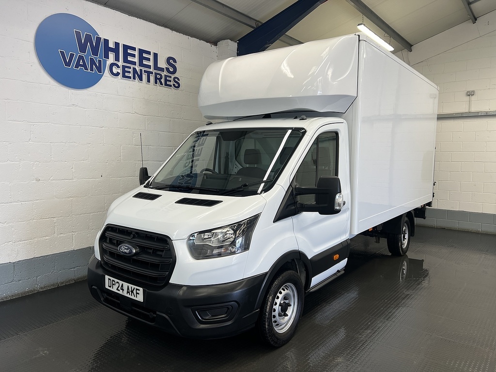 Ford Transit Custom 350 Ecoblue Leader 2.0 Luton DP24AKF White