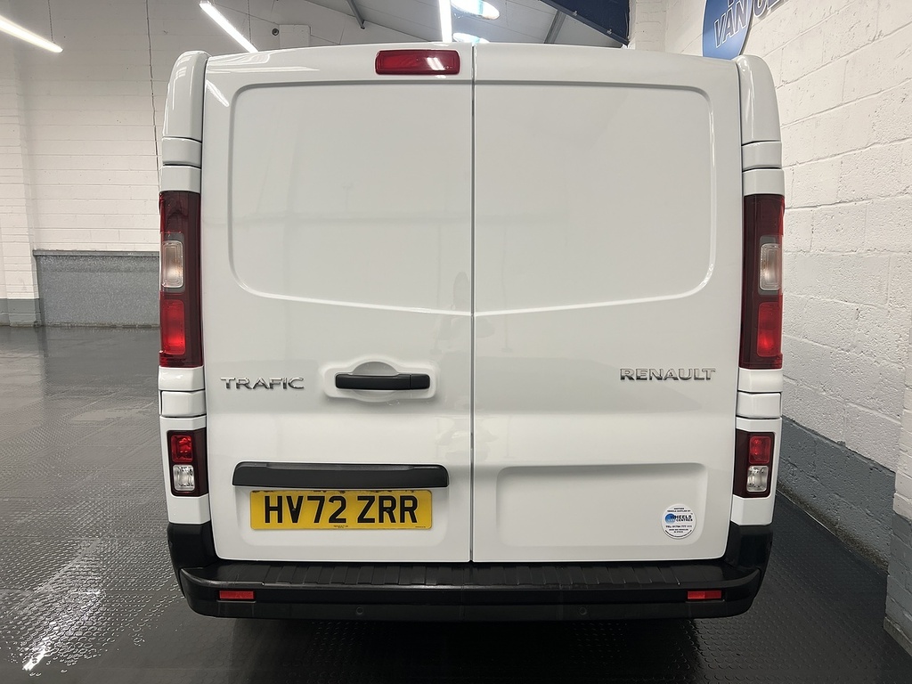 Renault Trafic 2.0 Dci Blue Sl28 Business Panel Van M HV72ZRR White #4