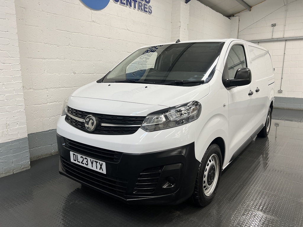 Vauxhall Vivaro 1.5 Turbo D 2900 Prime Panel Van 6Dr White