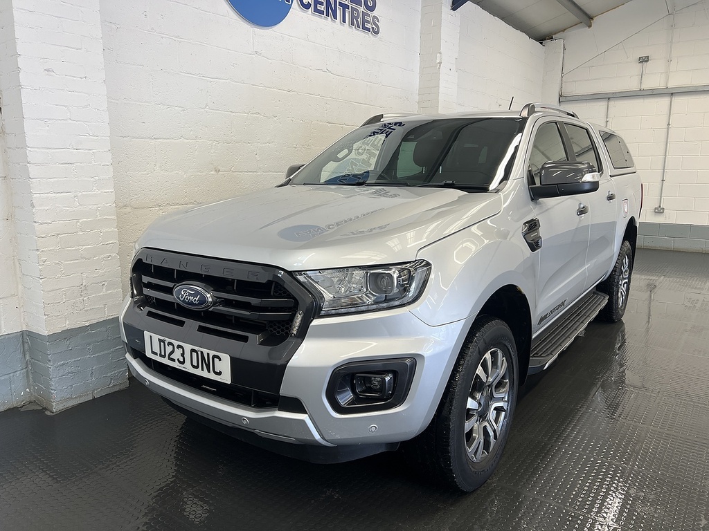 Ford Ranger 2.0 Ecoblue Wildtrak Pickup Double Cab Silver