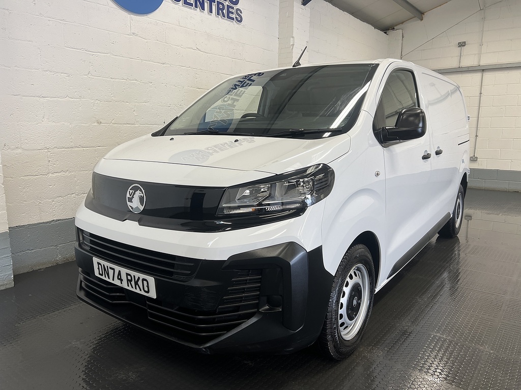 Vauxhall Vivaro 1.5 Turbo D Prime Panel Van 6Dr Swb White