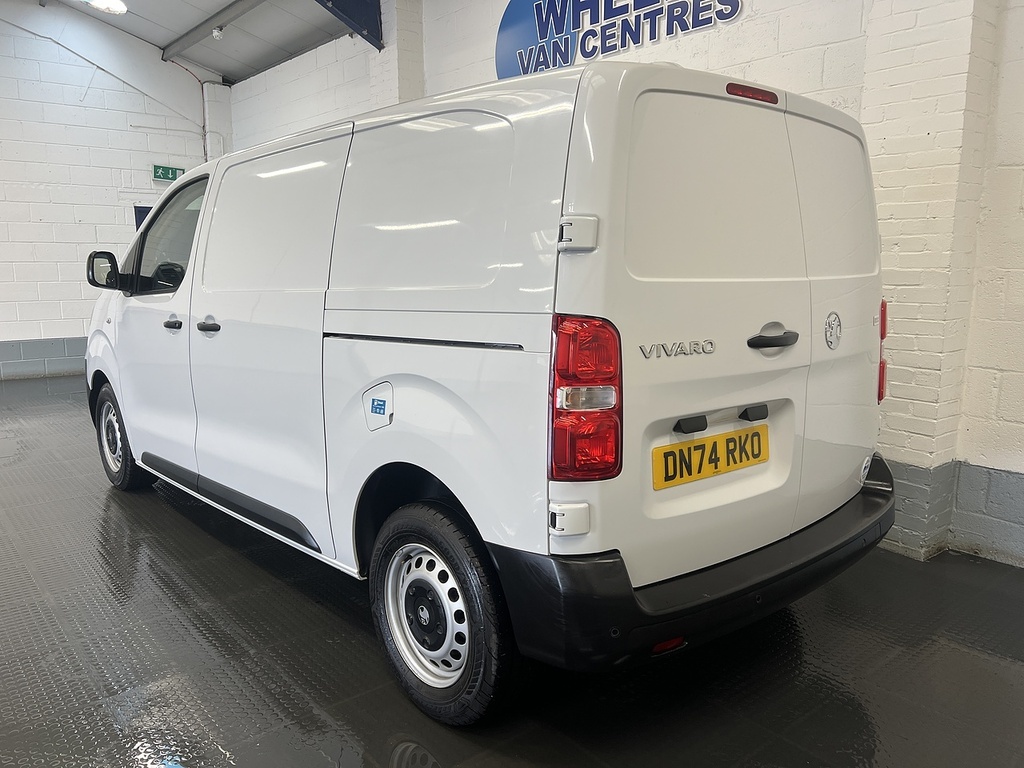 Vauxhall Vivaro 1.5 Turbo D Prime Panel Van 6Dr Swb DN74RKO White #3