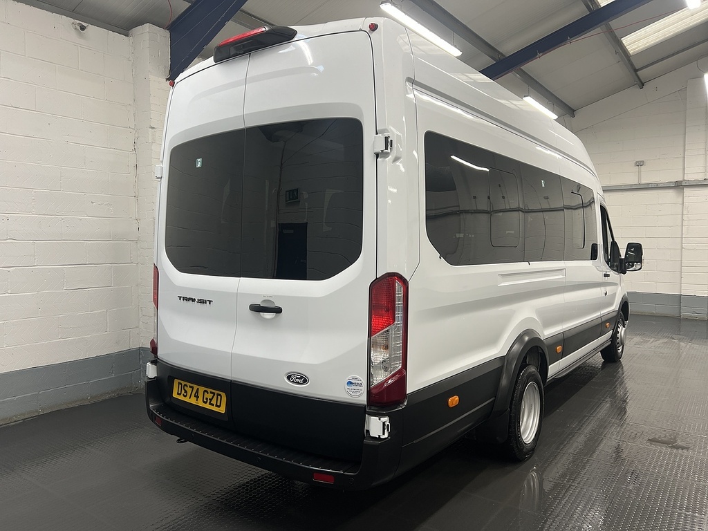 Ford Transit Custom 2.0 460 Ecoblue Limited Minibus Double Cab Die DS74GZD White #5
