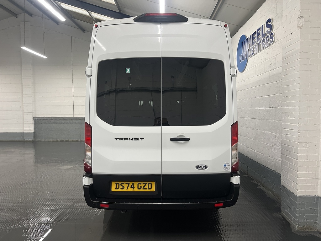 Ford Transit Custom 2.0 460 Ecoblue Limited Minibus Double Cab Die DS74GZD White #4