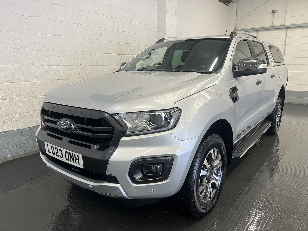 Ford Ranger 2.0 Ecoblue Wildtrak Pickup Double Cab Silver