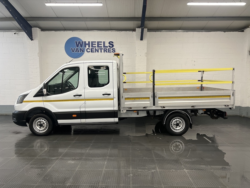Ford Transit Custom 350 Ecoblue Leader 2.0 Double Cab L3dropside WV23YZC White #2