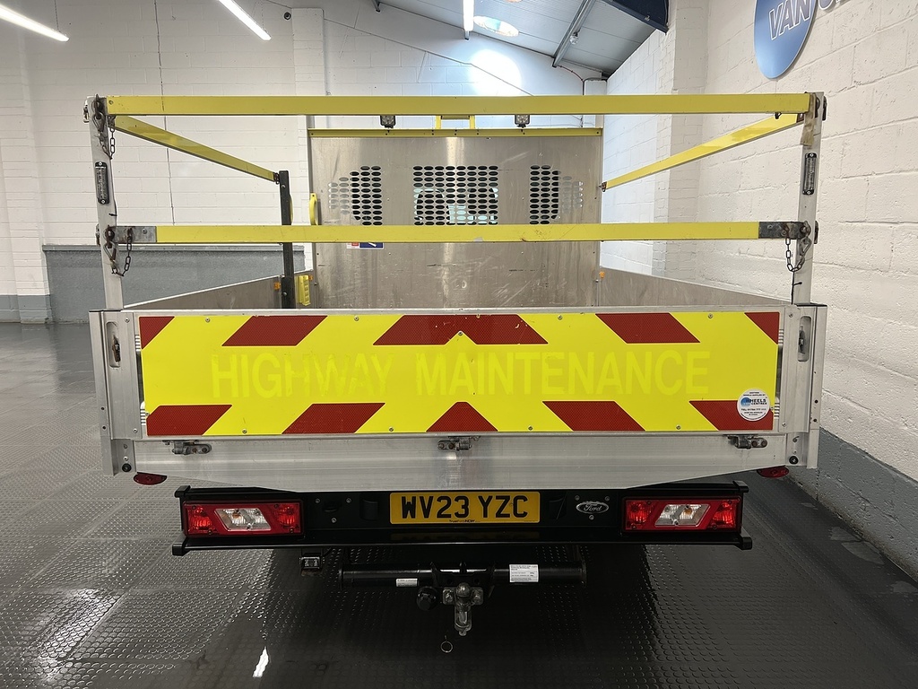 Ford Transit Custom 350 Ecoblue Leader 2.0 Double Cab L3dropside WV23YZC White #3