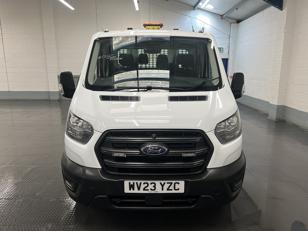 Ford Transit Custom 350 Ecoblue Leader 2.0 Double Cab L3dropside WV23YZC White #6