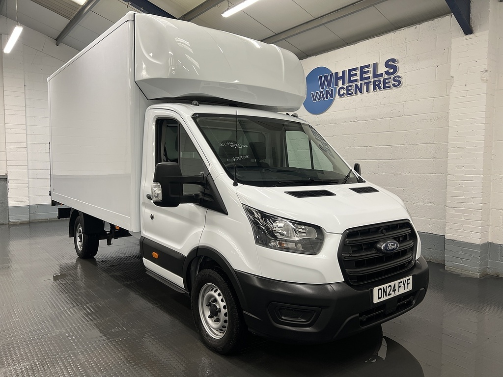Ford Transit Custom 350 Ecoblue Leader 2.0 Luton DN24FYF White #5