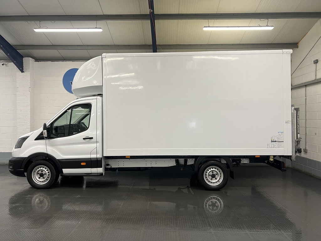 Ford Transit Custom 350 Ecoblue Leader 2.0 Luton DN24FYF White #2