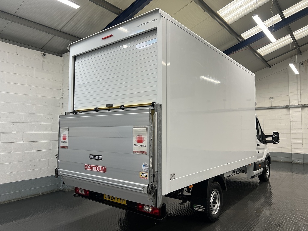 Ford Transit Custom 350 Ecoblue Leader 2.0 Luton DN24FYF White #3