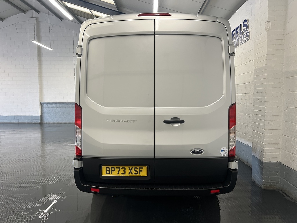 Ford Transit Custom 2.0 350 Ecoblue Leader Panel Van BP73XSF Silver #4