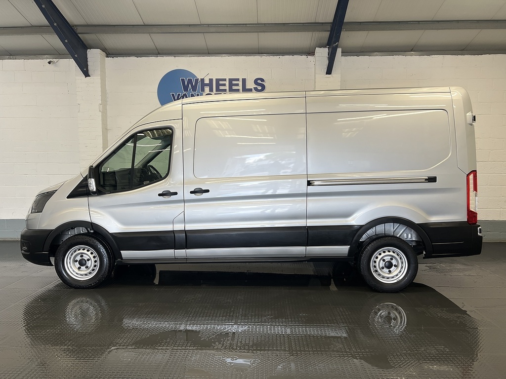Ford Transit Custom 2.0 350 Ecoblue Leader Panel Van BP73XSF Silver #2