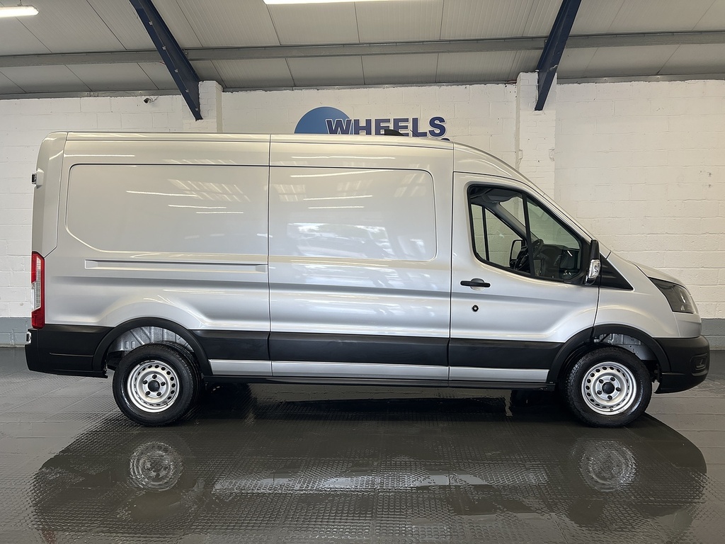 Ford Transit Custom 2.0 350 Ecoblue Leader Panel Van BP73XSF Silver #6