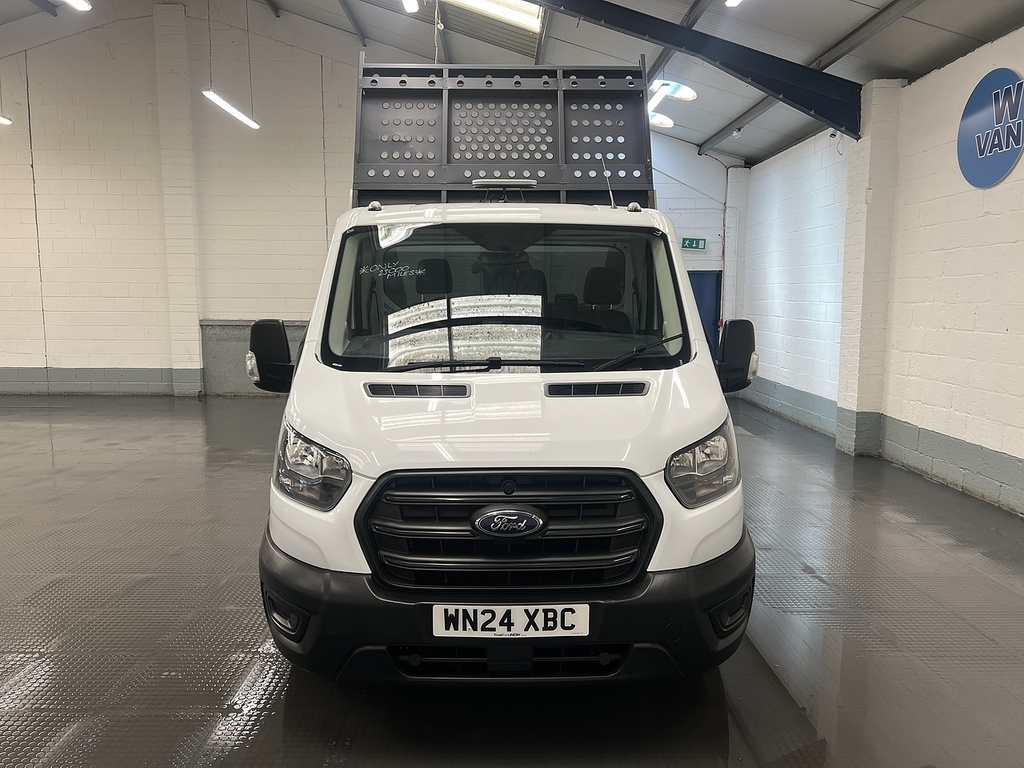 Ford Transit Custom 350 Ecoblue Leader 2.0 Tipper WN24XBC White #5
