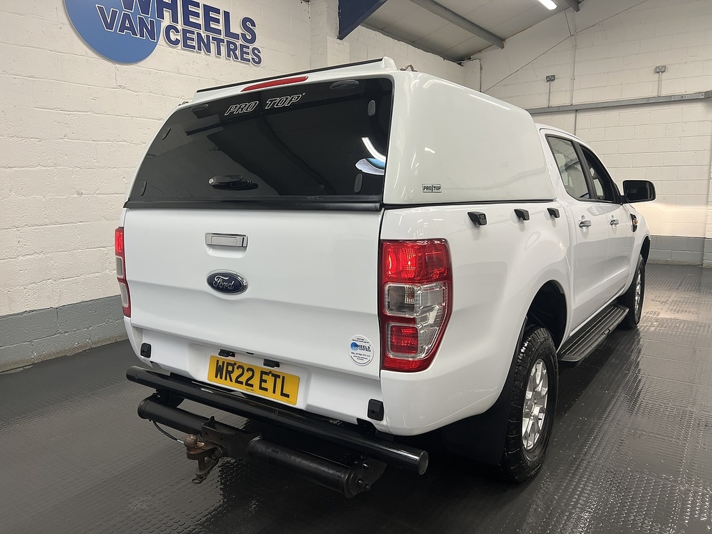 Ford Ranger 2.0 Ecoblue Xlt Pickup Double Cab Manua WR22ETL White #5