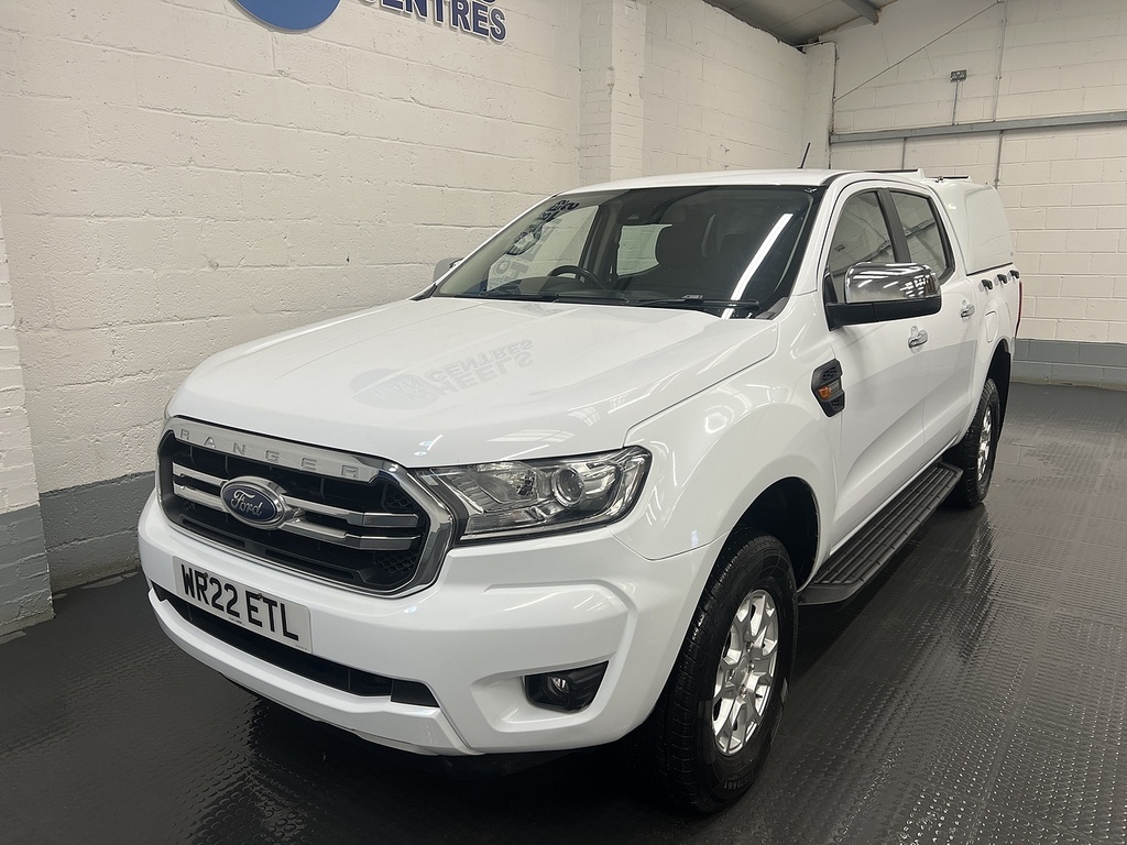 Ford Ranger 2.0 Ecoblue Xlt Pickup Double Cab Manua White
