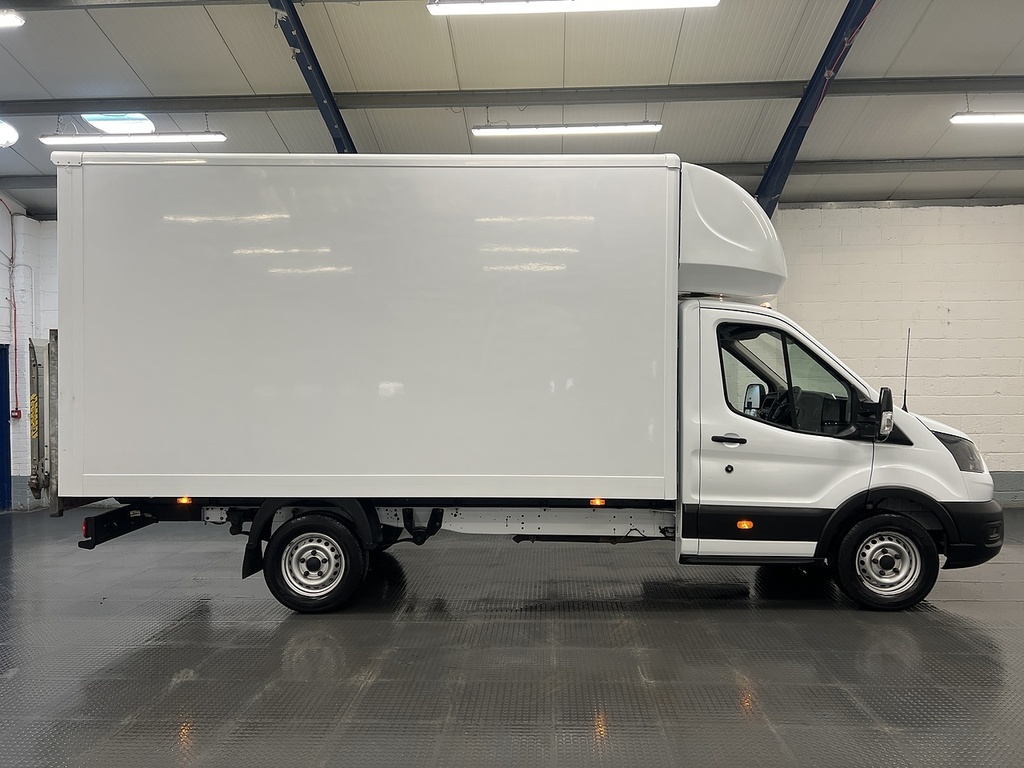 Ford Transit Custom 350 Ecoblue Leader 2.0 Luton CK72WEV White #4