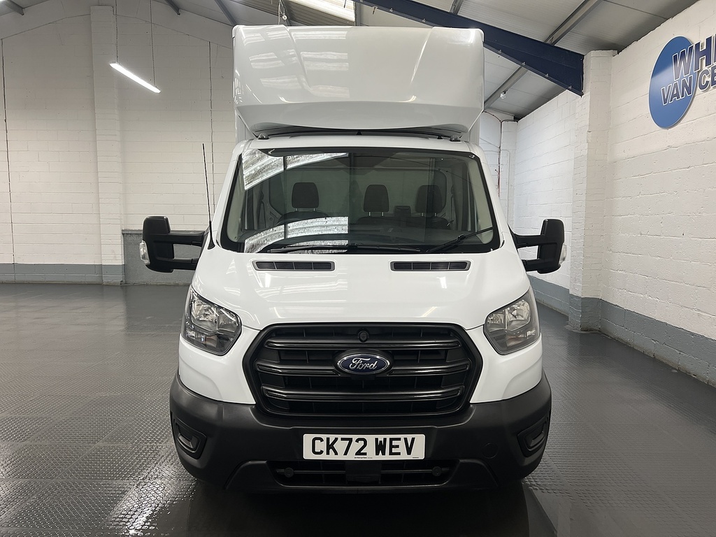 Ford Transit Custom 350 Ecoblue Leader 2.0 Luton CK72WEV White #6