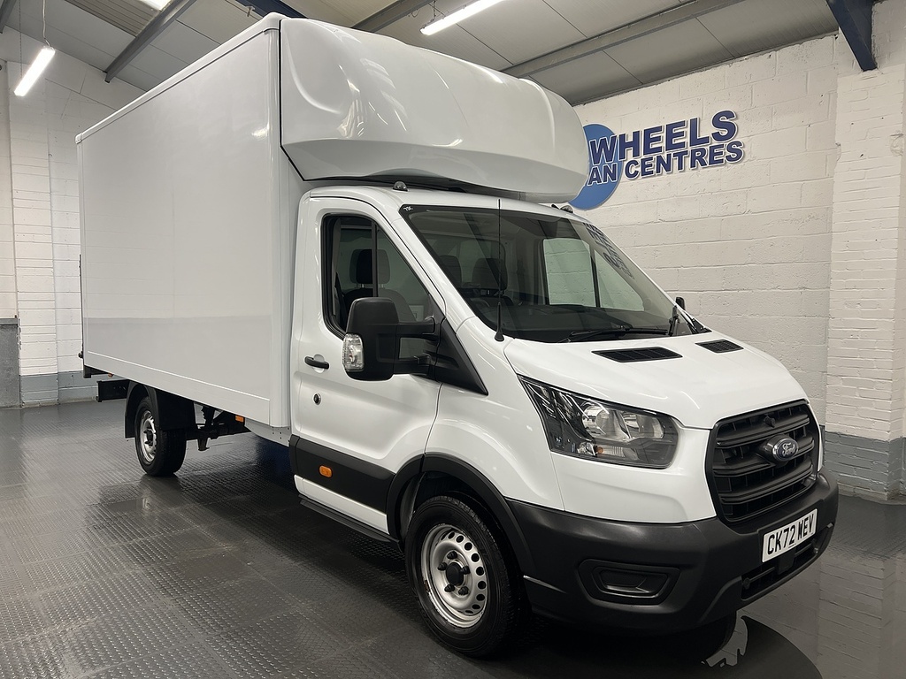 Ford Transit Custom 350 Ecoblue Leader 2.0 Luton CK72WEV White #5