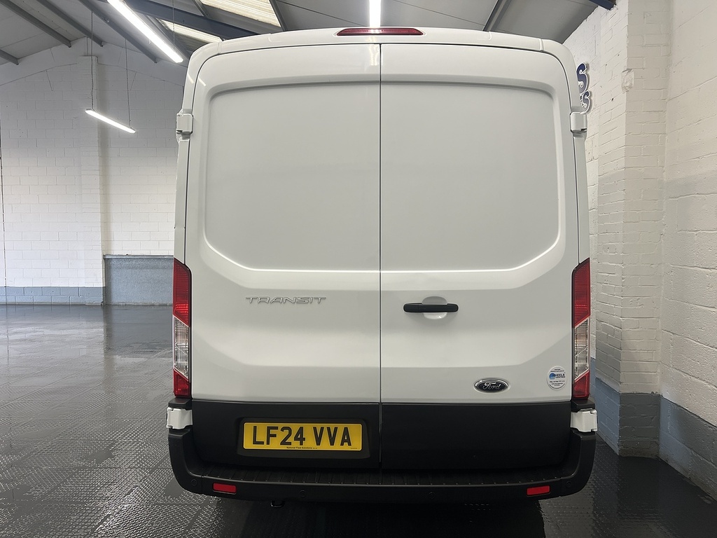 Ford Transit Custom 2.0 350 Ecoblue Trend Crew Van Double Cab Dies LF24VVA White #4